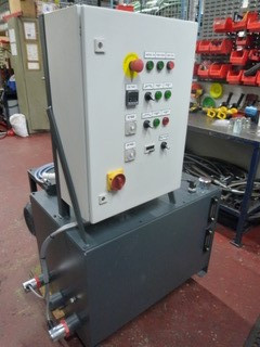 Power pack designed and built by Midlands Power and Motion Ltd